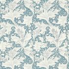 Wallflower Wallpaper Woad Blue