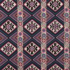 Dorothys Kilim Fabric Barbed Berry/Indigo