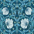 Pimpernel Wallpaper Midnight/Opal