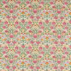 Rose Fabric Boughs Green/Rose