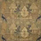 Squire's Topiary Wallpaper Mirror Gold