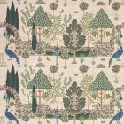 Squire's Topiary Wallpaper Peacock