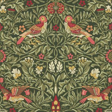 Bird Wallpaper Wooded Dell