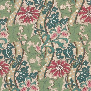 Cornflower Wallpaper Madder/Forest