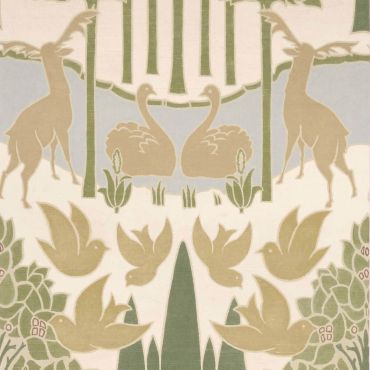 Duleek Silk Wallpaper Clementine