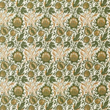 Elmcote Weave Outdoor Fabric Moss/Wheat