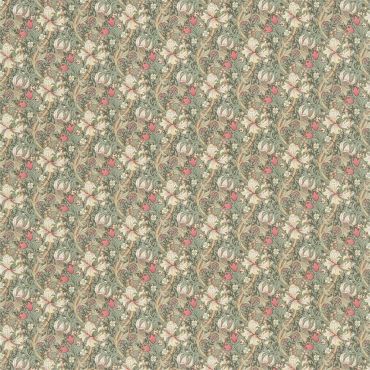 Golden Lily Minor Fabric Artichoke/Vanilla