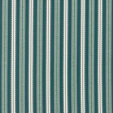 Hammersmith Woven Stripe Outdoor Fabric Teal