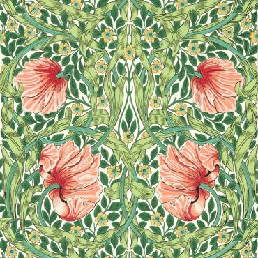 Pimpernel Wallpaper Shamrock/Watermelon