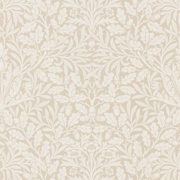 Pure Acorn Wallpaper Linen/Ecru