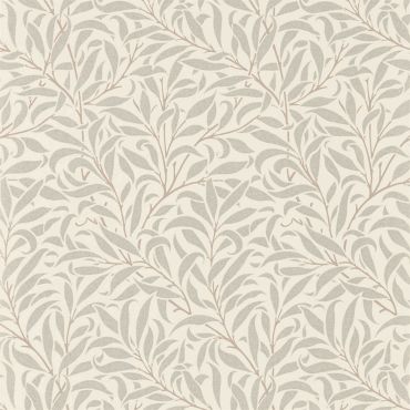 Pure Willow Boughs Wallpaper Ecru/Silver