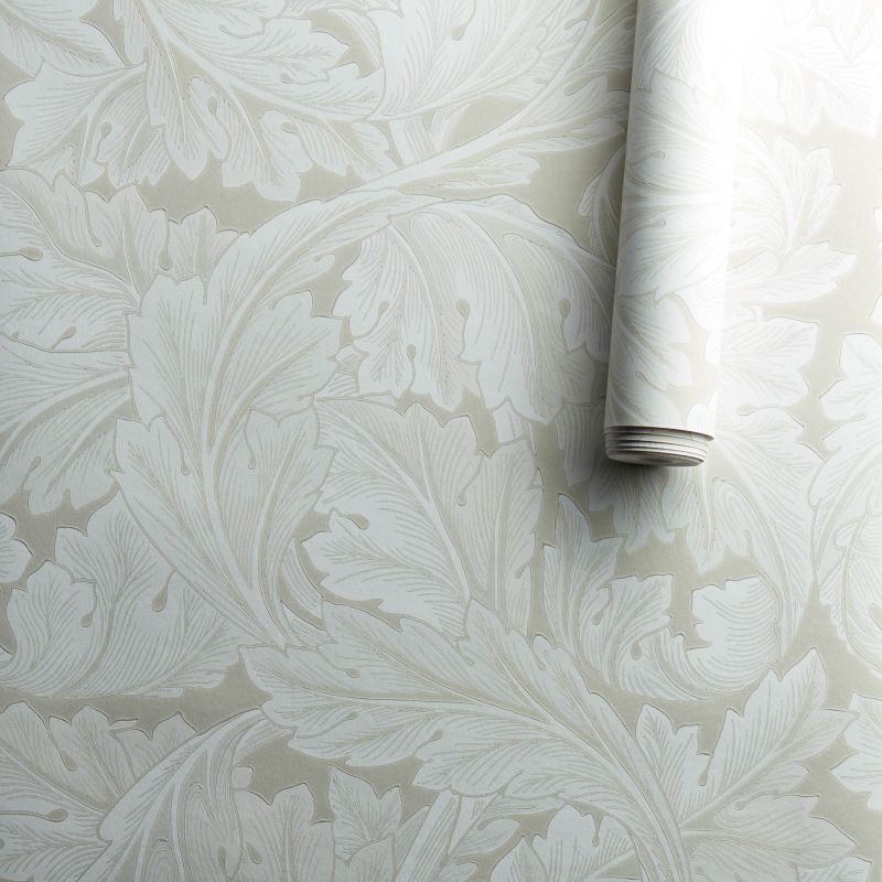 Acanthus Wallpaper Chalk