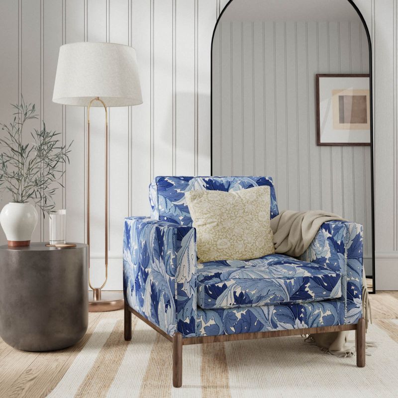 Acanthus Fabric Woad