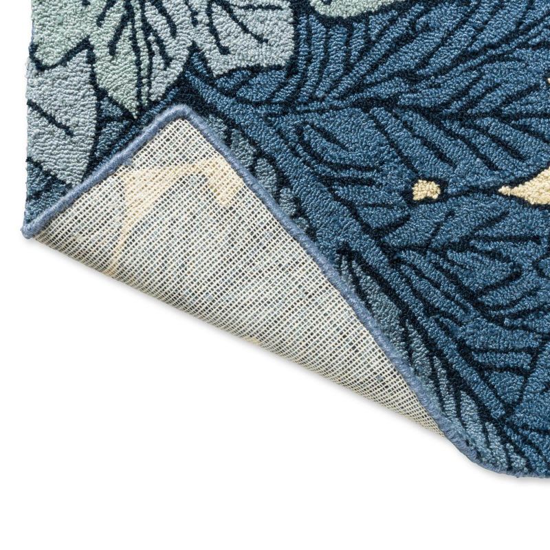 Acanthus Outdoor rug Indigo 46766-200619 Indigo