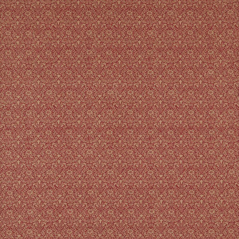 Bellflowers Weave Fabric Russet