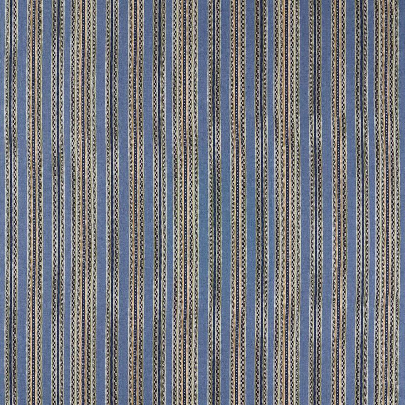 Bexleyheath Stripe Fabric Woad