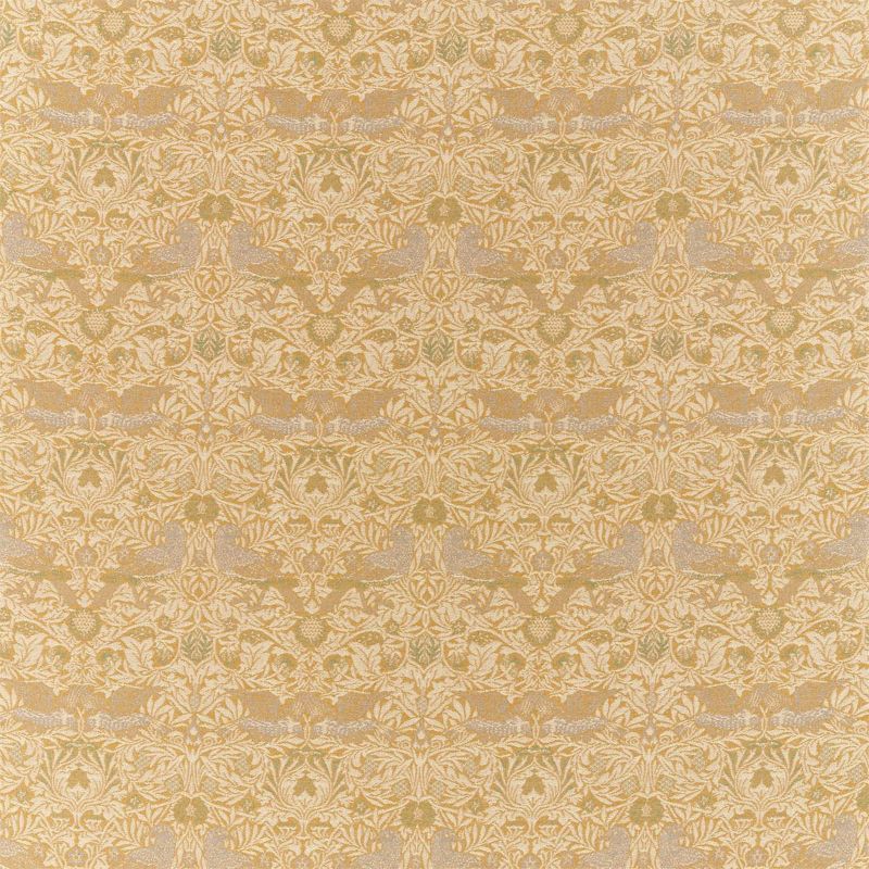 Bird Weave Fabric Ochre