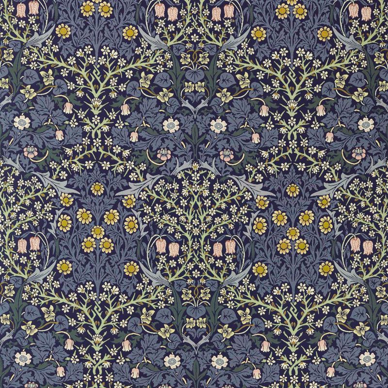 Blackthorn Weave Outdoor Fabric Indigo