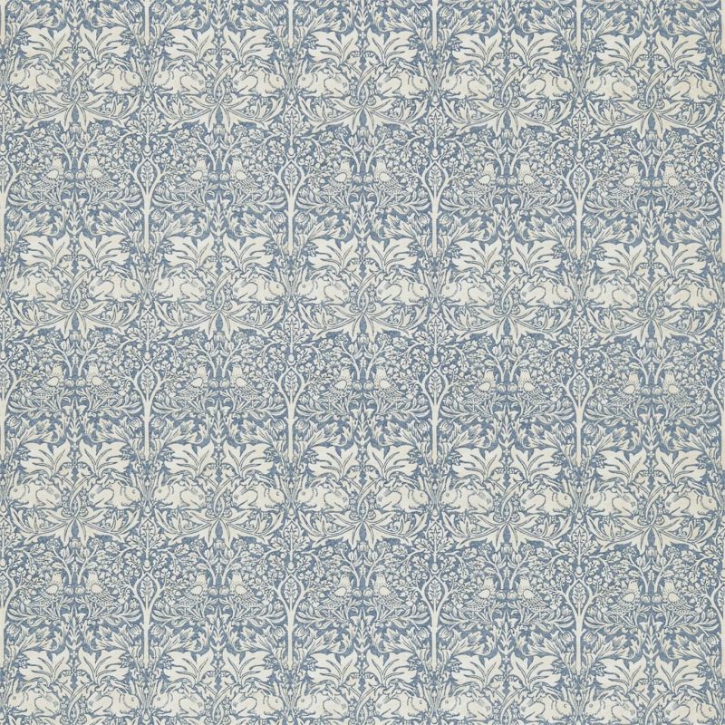 Brer Rabbit Fabric Slate/Vellum