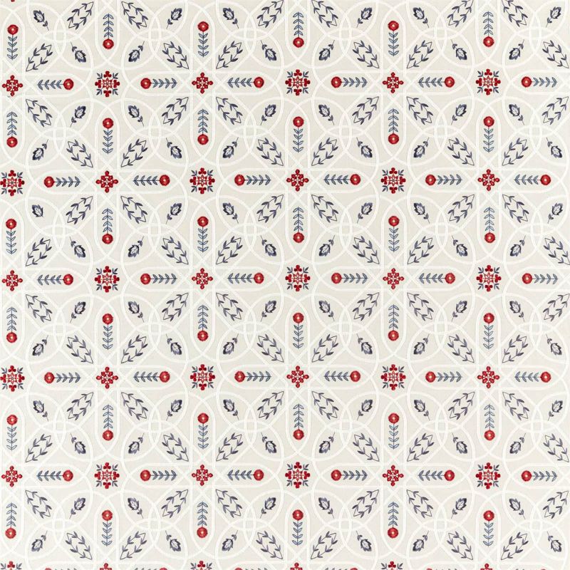 Brophy Embroidery Fabric Indigo