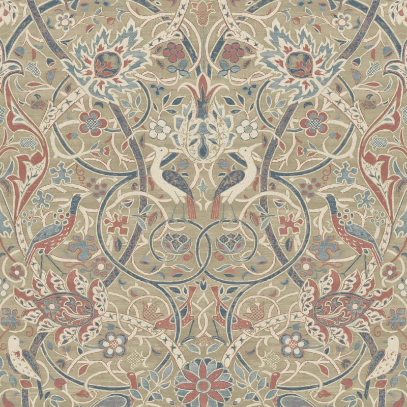 Bullerswood Wallpaper Spice/Manilla