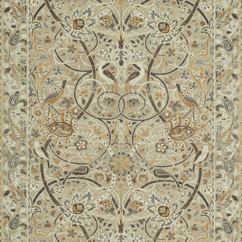 Bullerswood Fabric Stone/Mustard