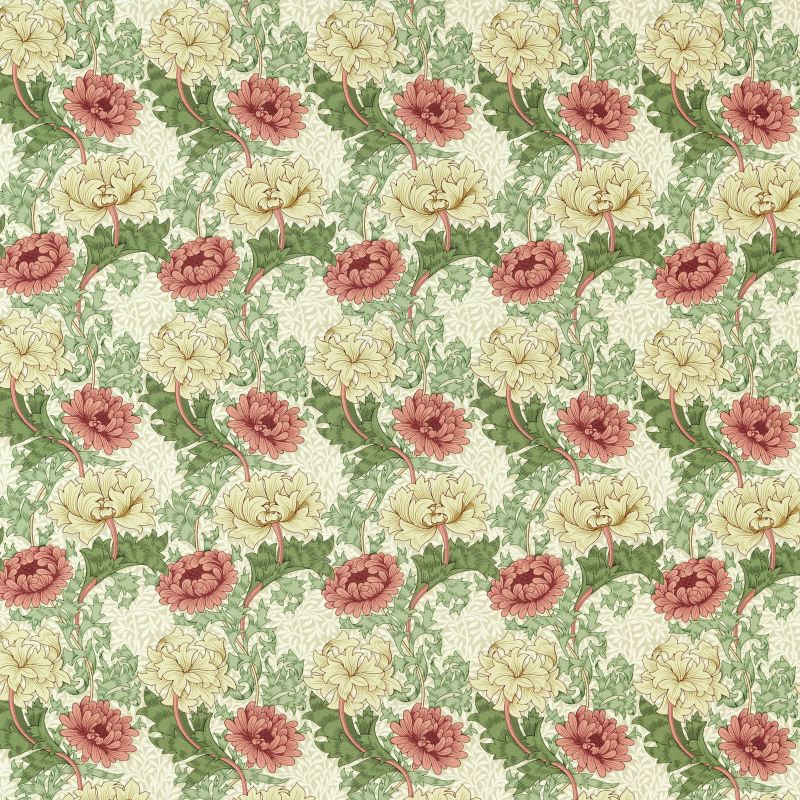 Chrysanthemum Outdoor Fabric Russet