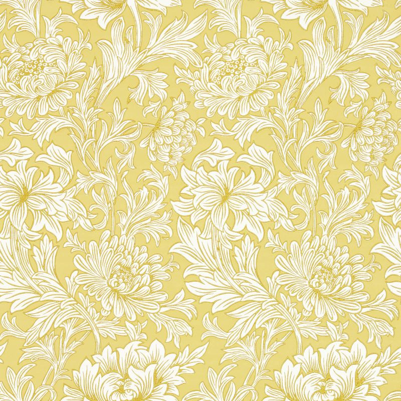 Chrysanthemum Toile Wallpaper Weld