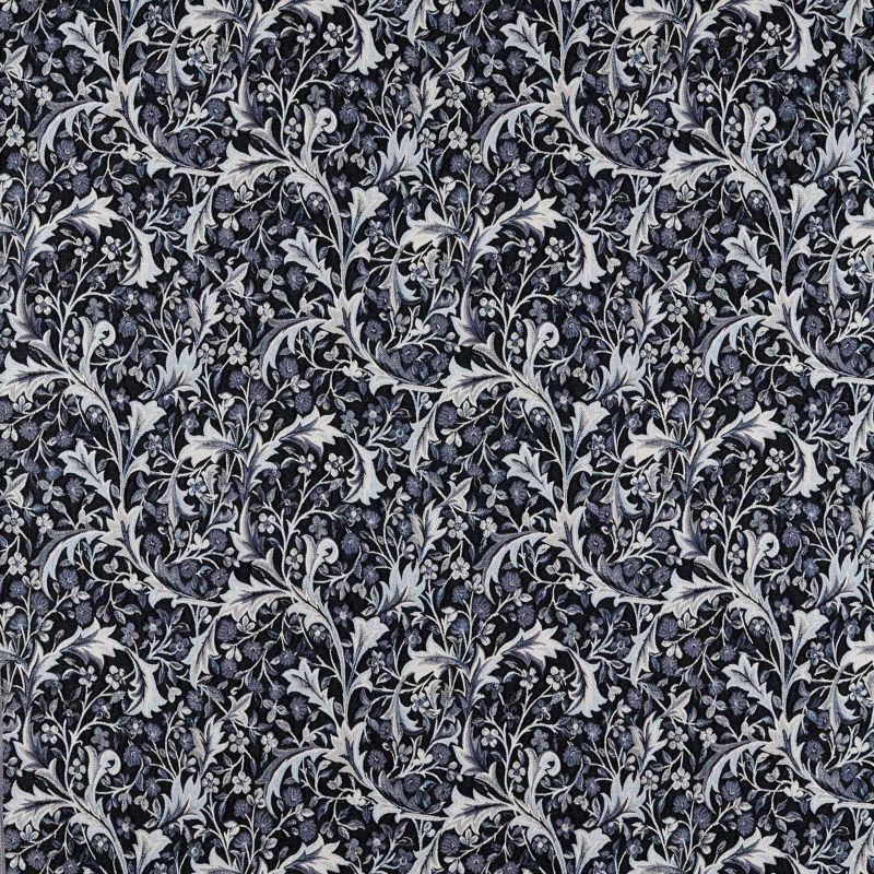 Clover & Vine Weave Fabric Indigo