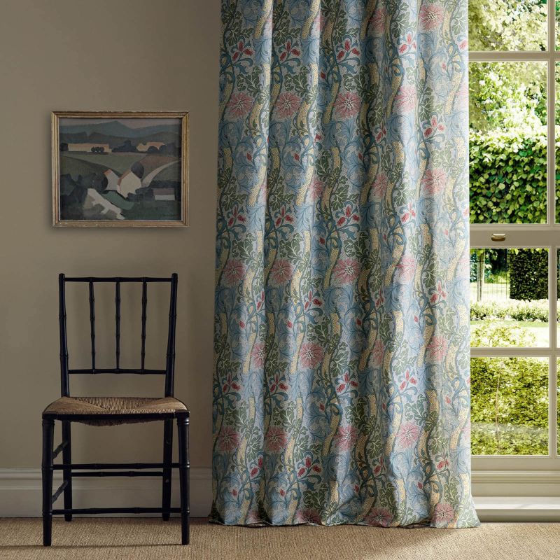 Cornflower Fabric Rose/Woad