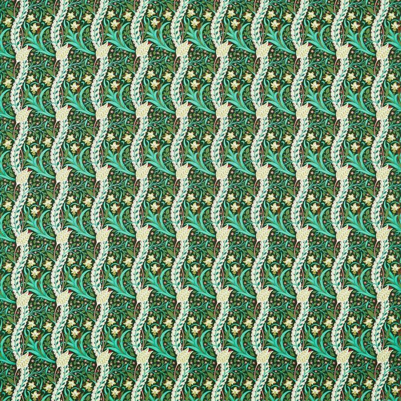 Daffodil Fabric Dark Olive
