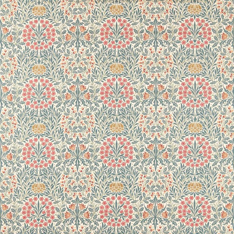 Daisy & Oak Fabric Madder/Teal