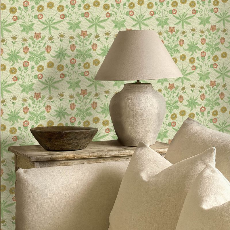 Daisy Wallpaper Artichoke/Plaster
