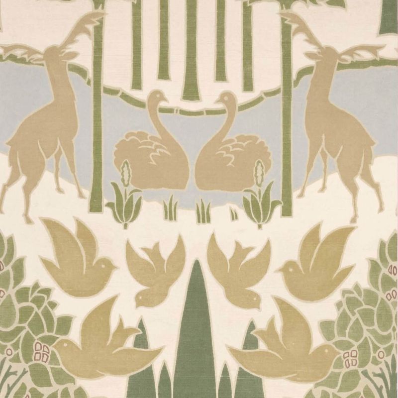 Duleek Silk Wallpaper Clementine
