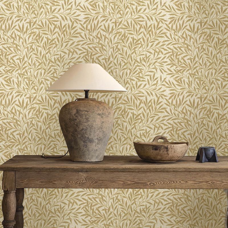 Emerys Willow Wallpaper Citrus Stone