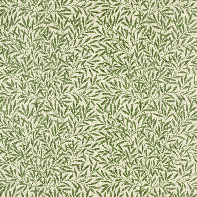 Emerys Willow Fabric Leaf Green