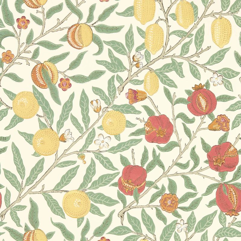 Fruit Wallpaper Bayleaf/Russet