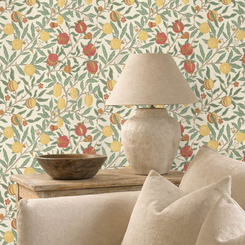 Fruit Wallpaper Bayleaf/Russet