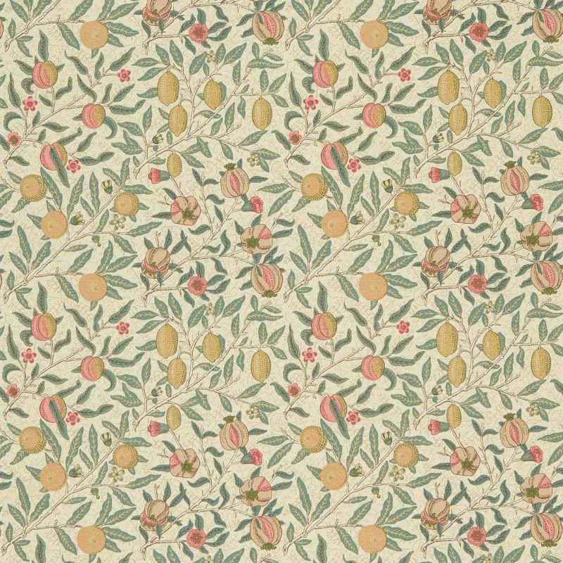 Fruit Fabric Cream/Teal