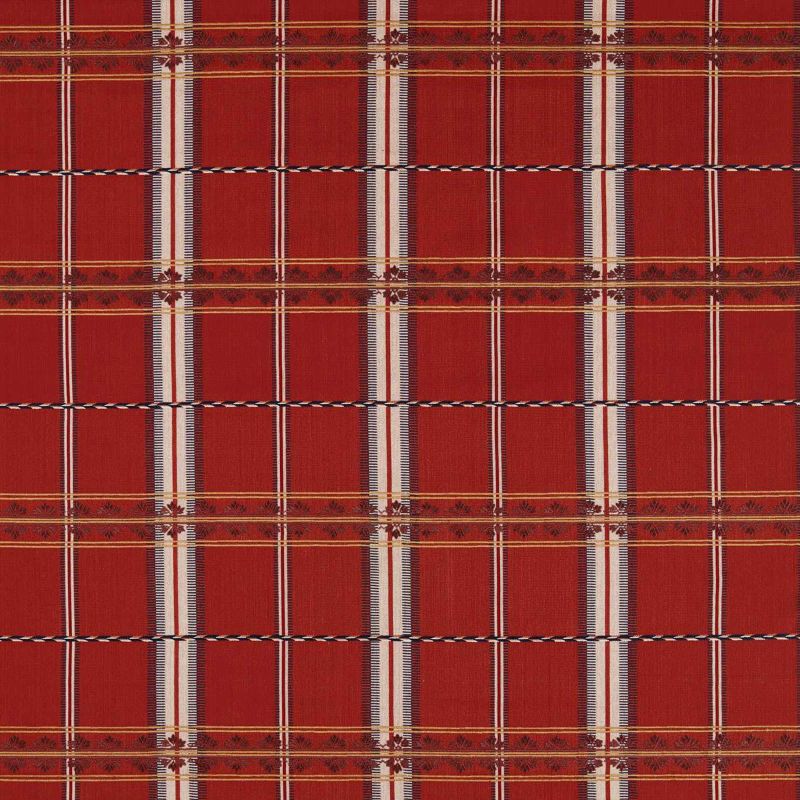 Hanover Check Fabric Madder