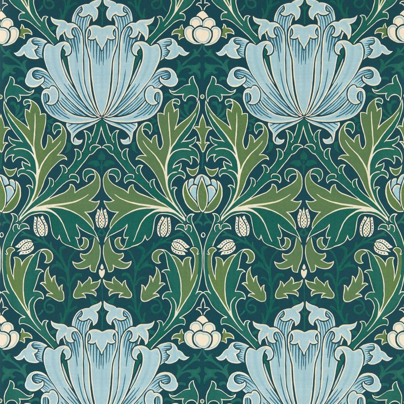 Helena Wallpaper Indigo/Boughs