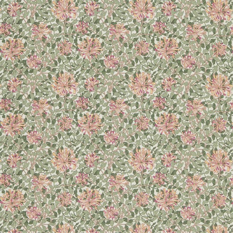 Honeysuckle Fabric Chalk/Yellow