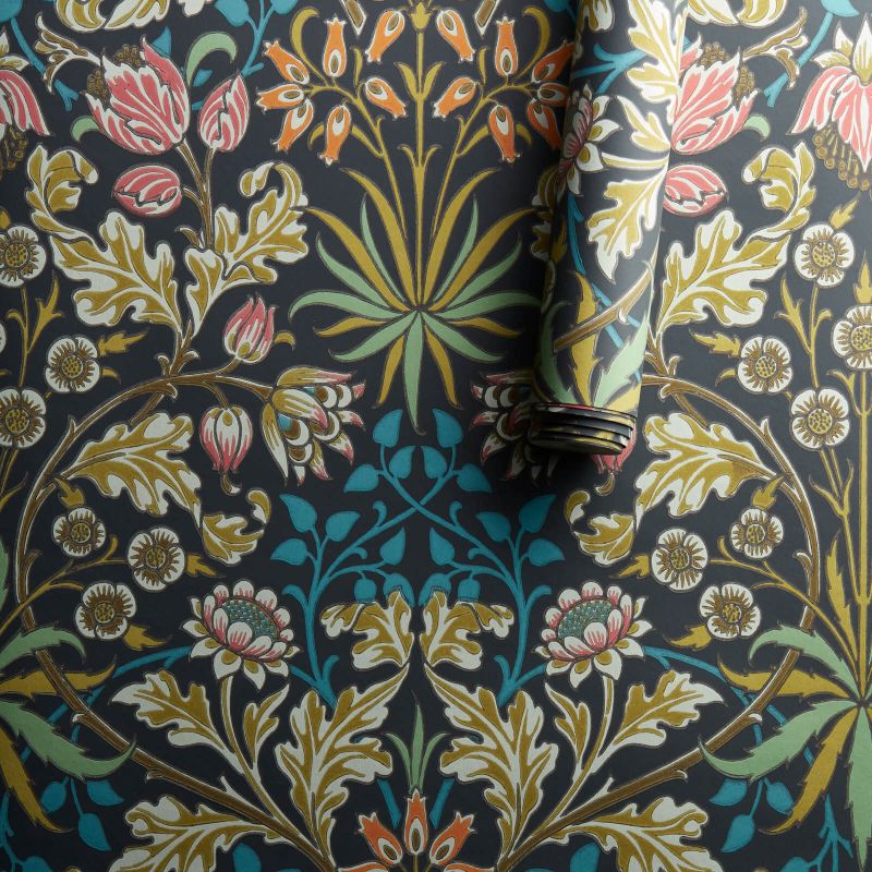 Hyacinth Wallpaper Enchanted Green
