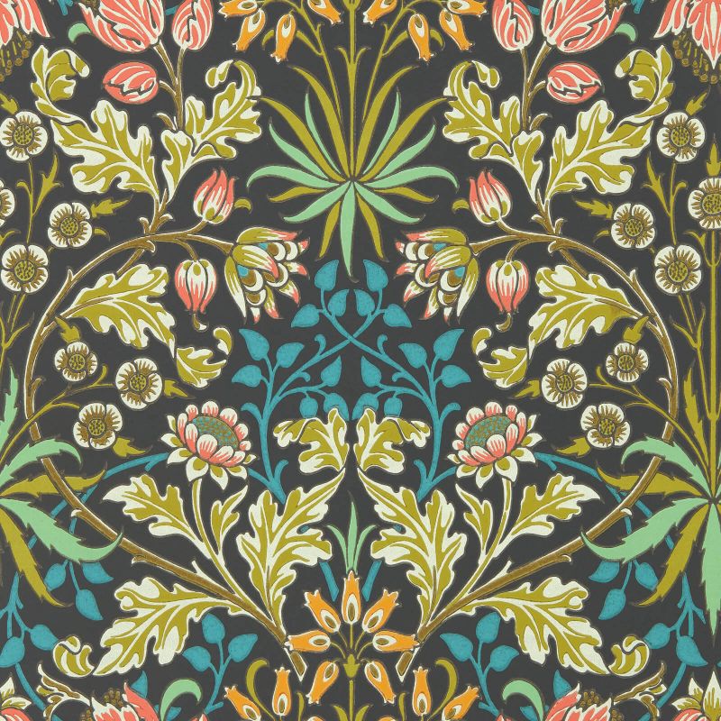 Hyacinth Wallpaper Enchanted Green