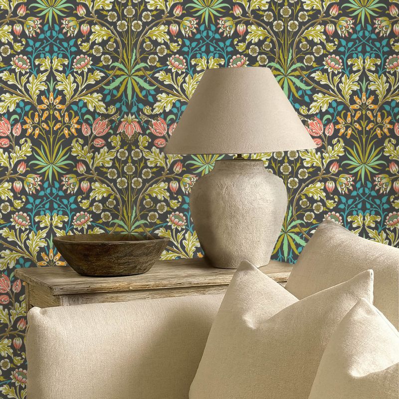 Hyacinth Wallpaper Enchanted Green