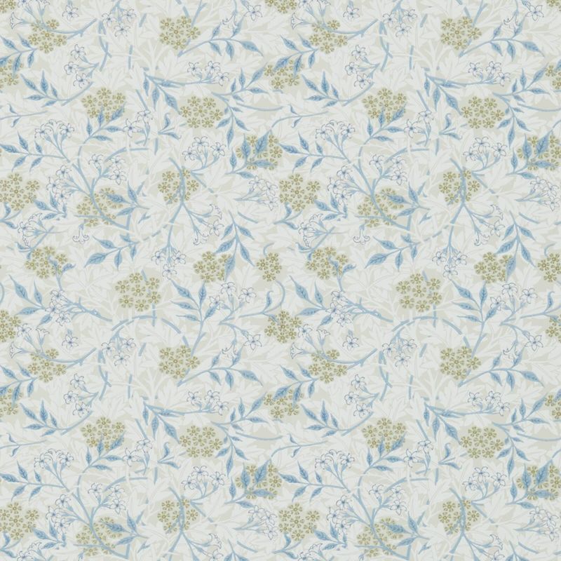 Jasmine Wallpaper Ecru/Woad