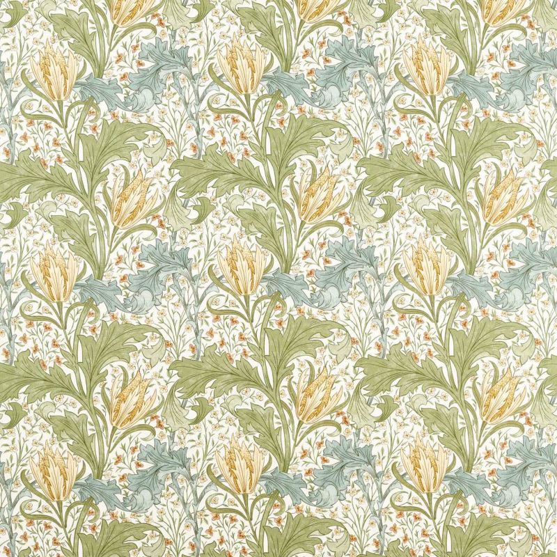 Lent Lily Fabric Lemon Balm