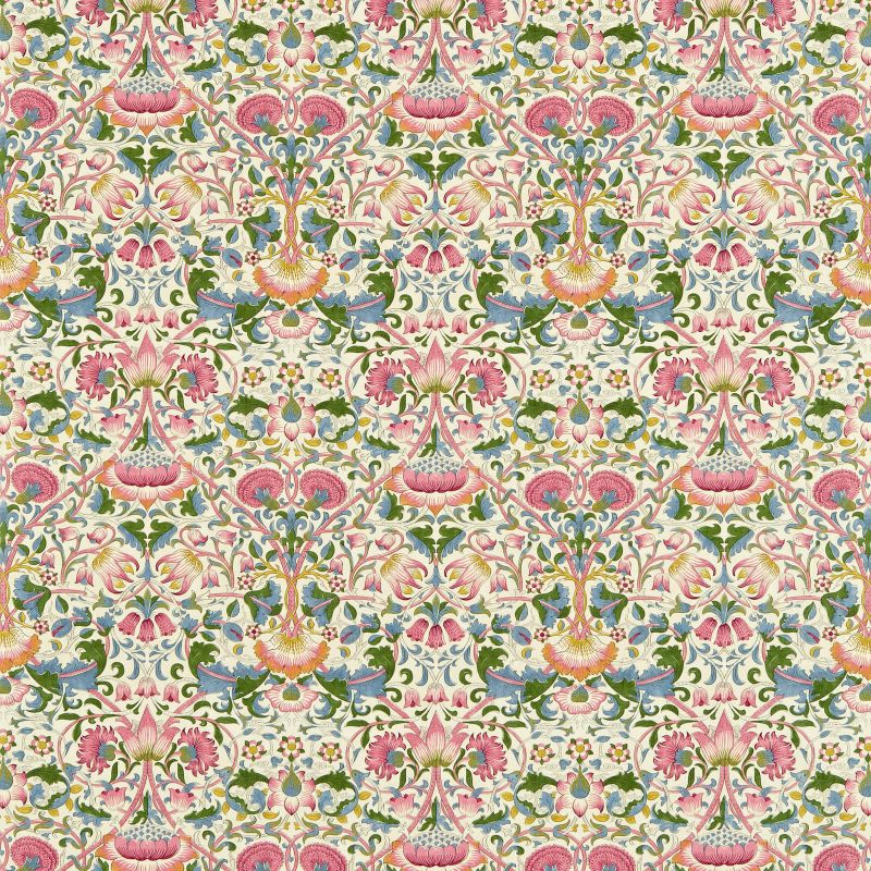 Lodden Fabric Blush/Woad