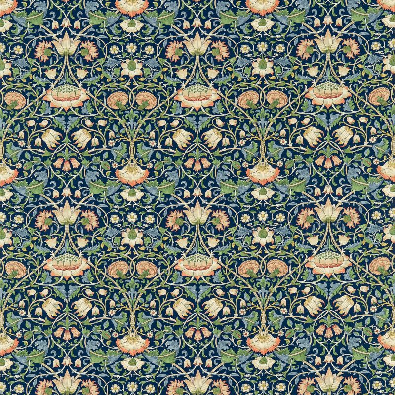 Lodden Fabric Indigo/Mineral