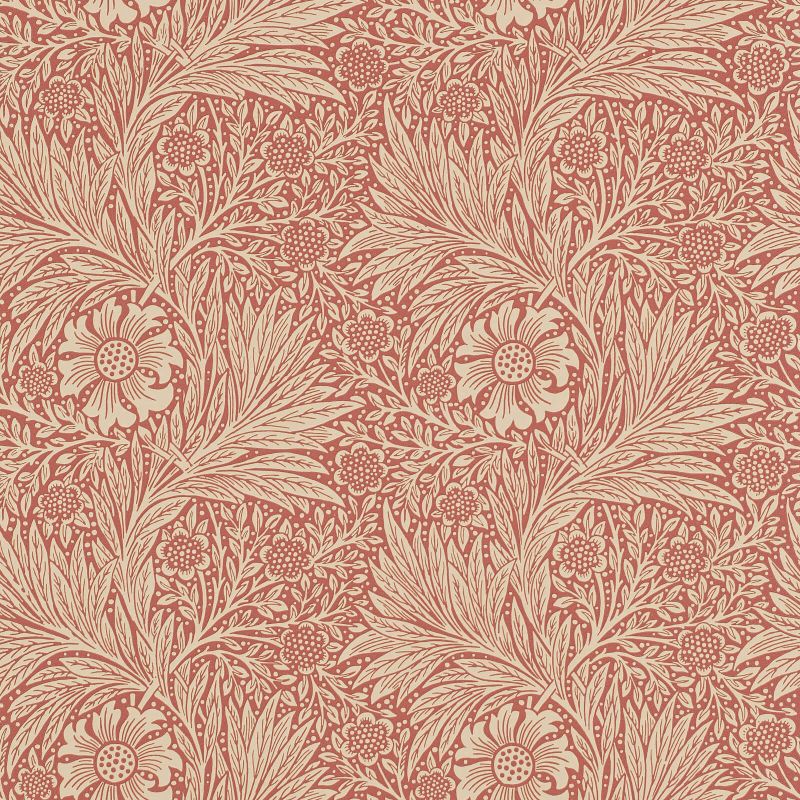 Marigold Wallpaper Brick/Manilla